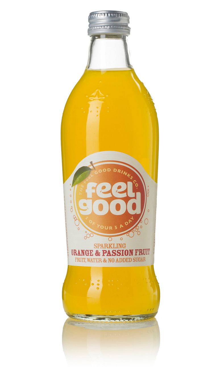 Feel Good Sparkling Orange & Passionfruit