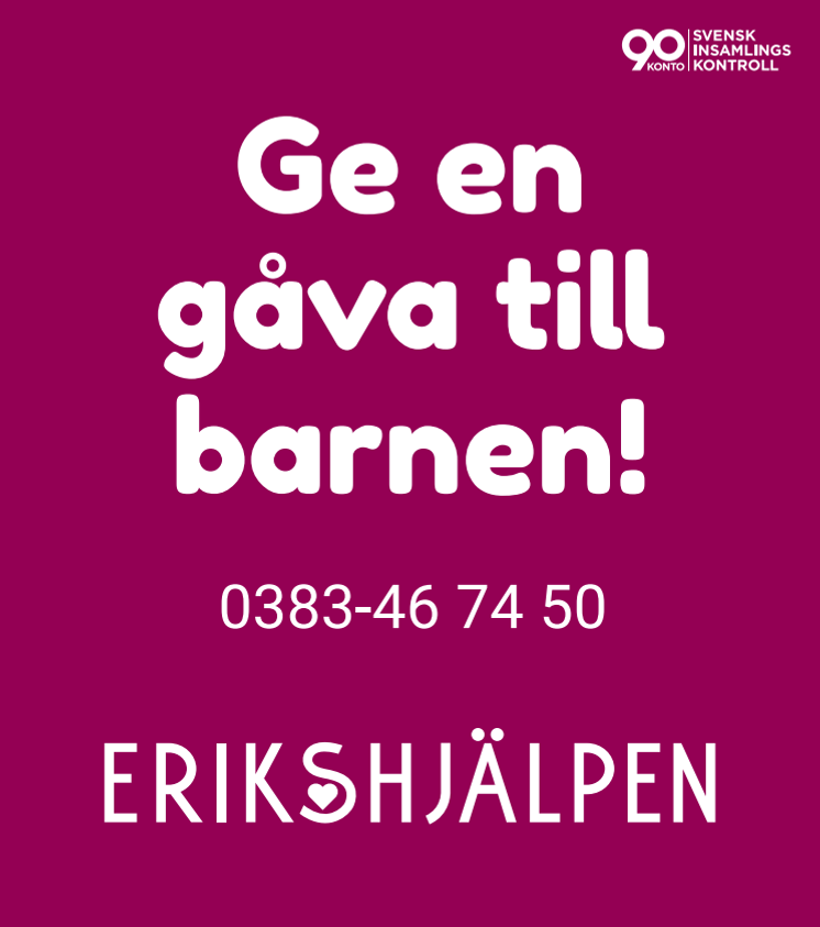 Erikshjälpen Ge en gåva_38x43