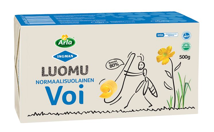 Arla Ingman Luomu meijerivoi 500 g