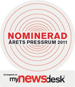 Årets Pressrum badge, nominerad jpg