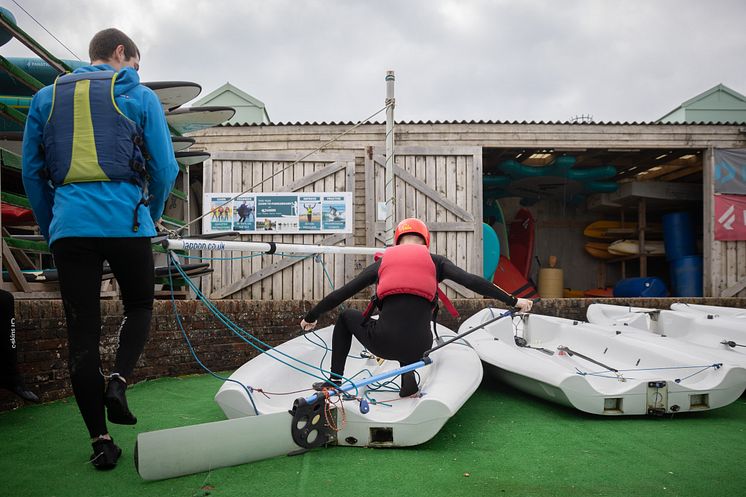Hove Lagoon - Training before going on the water 5.jpg