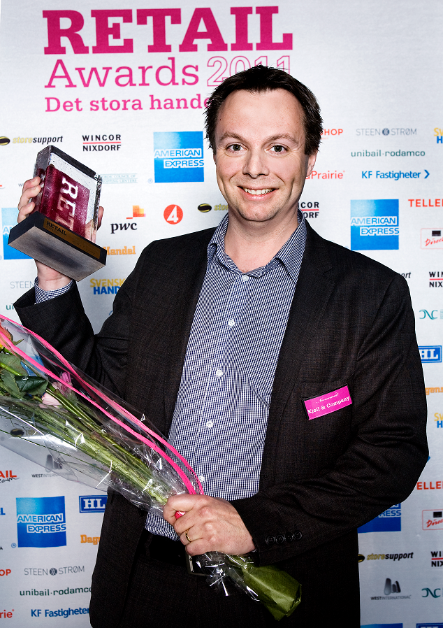 Vinnare Årets satsning för ökad kundservice Retail Awards 2011