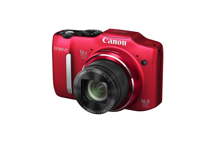 Canon PowerShot XS160 IS röd