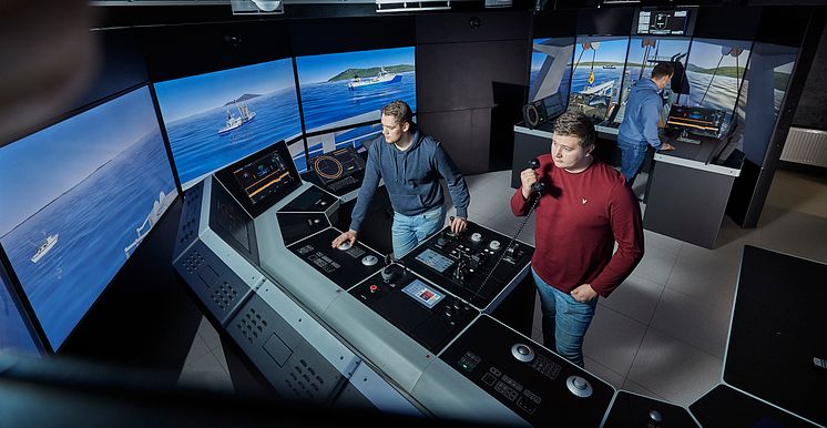 K-Sim Fishery simulator at Lofoten Vocational School