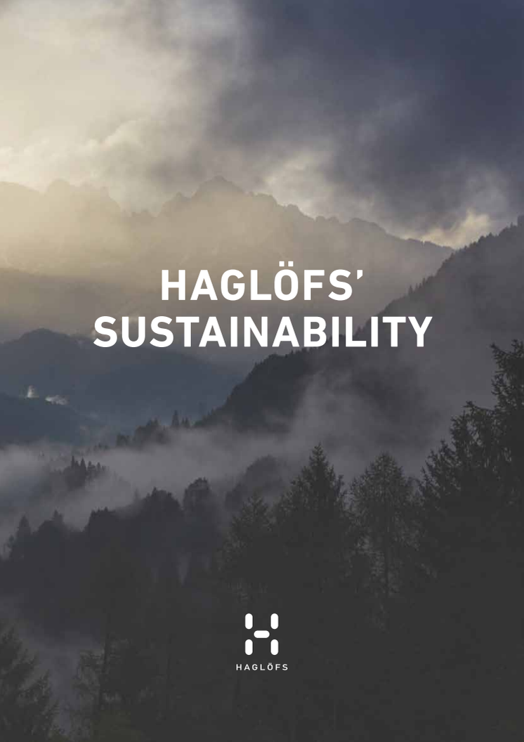 Haglöfs' sustainability 