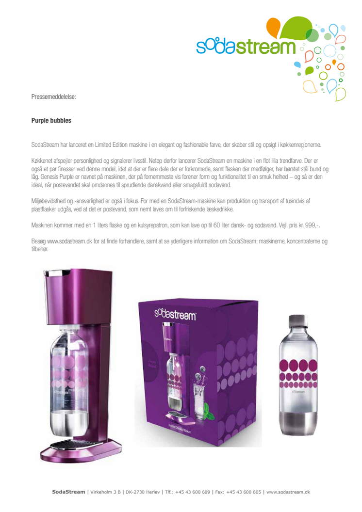 Genesis Purple Limited Edition