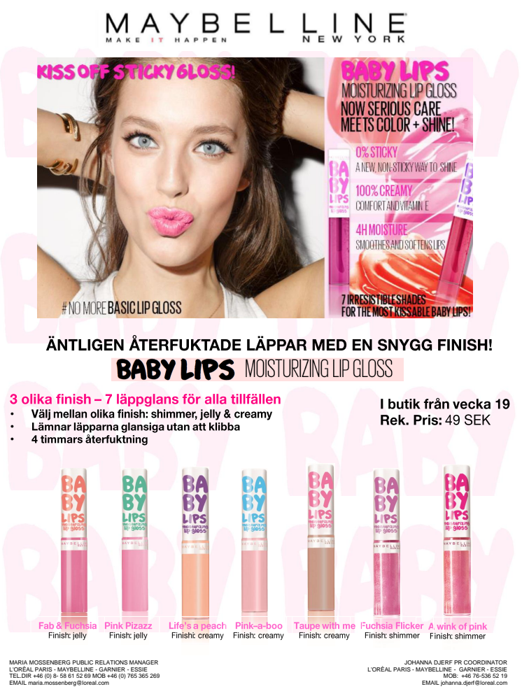 Baby Lips Lipgloss