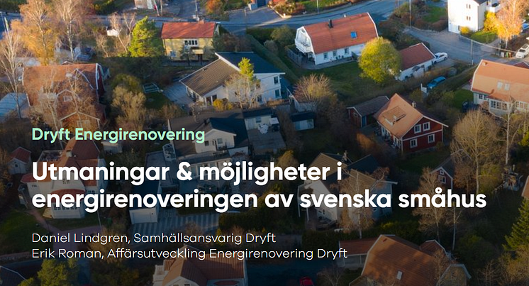 Dryft Energirenovering - bild