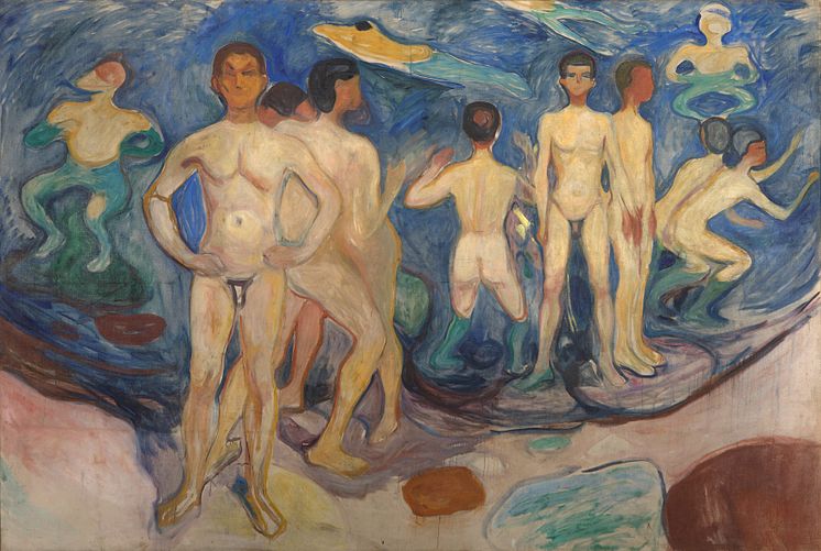 Bathing Young Men, 1904