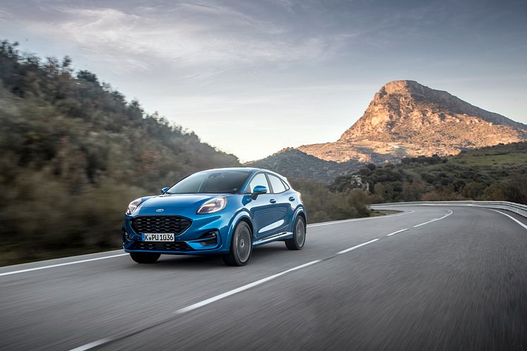 Ford Puma Test Drive 2020