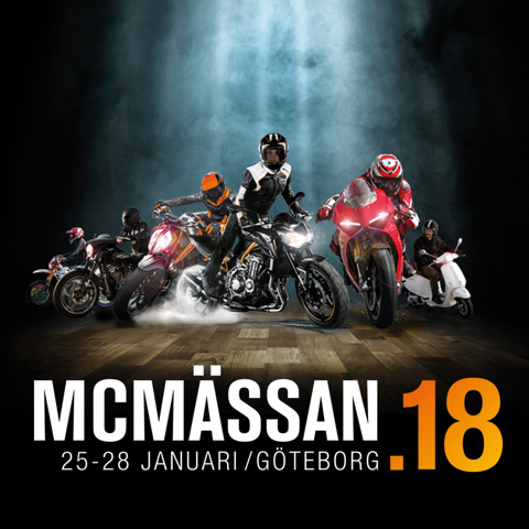 MC MÄSSAN DEN 25-28 JANUARI PÅ SVENSKA MÄSSAN I GÖTEBORG