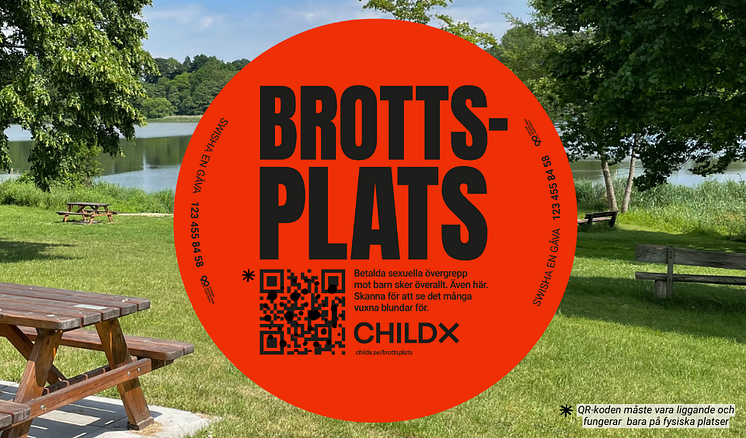 BROTTSPLATS parkbänk