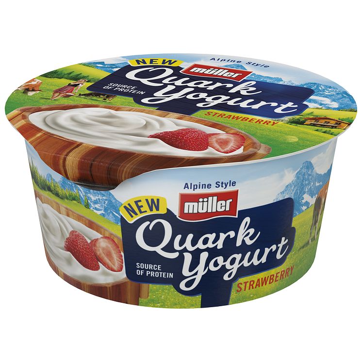 Müller Quark Yogurt Strawberry