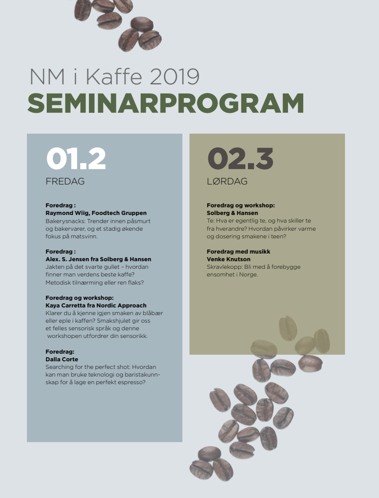 SEMINARPROGRAM