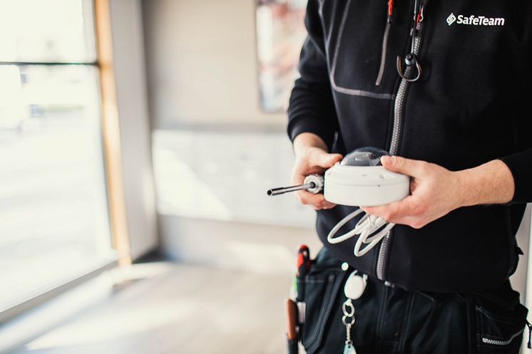 Kamerainstallation av SafeTeam