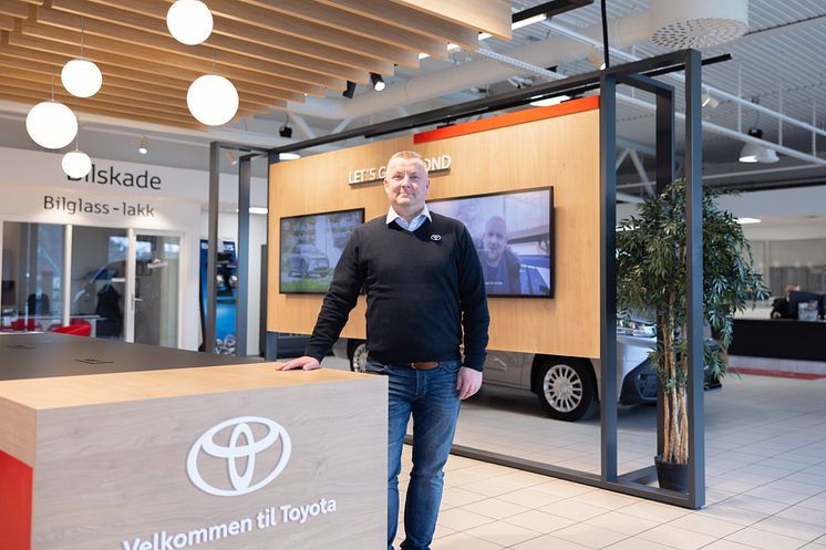 Toyota-butikken i Namsos har fått et løft 