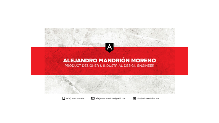 Portfolio, Alejandro Mandrión Moreno, Michael Treschow-stipendiat