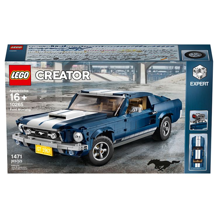 Lego Ford Mustang Fastback 1967 2019