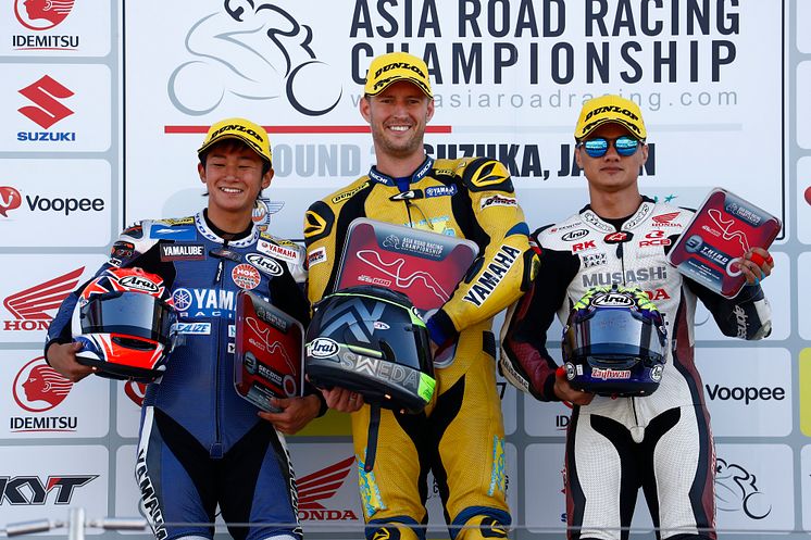 01_2017_ARRC_Rd03_Japan_race1-アンソニー・ウエスト選手と伊藤勇樹選手