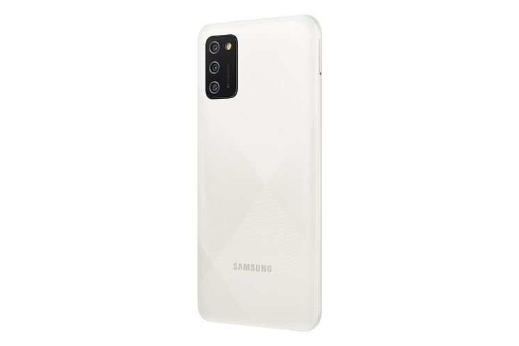 Samsung Galaxy A02s_White_Back_Left