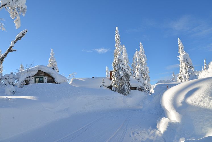 Snövallar i Sälen