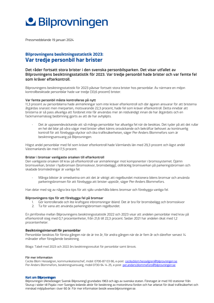 Pressinfo_Bilprovningen_besiktningsutfall_2023_personbilar.pdf