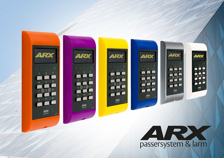 ASSA ARX säkerhetssystem Pando display