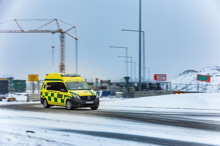 Mercedes-Benz eVito - eldriven ambulans