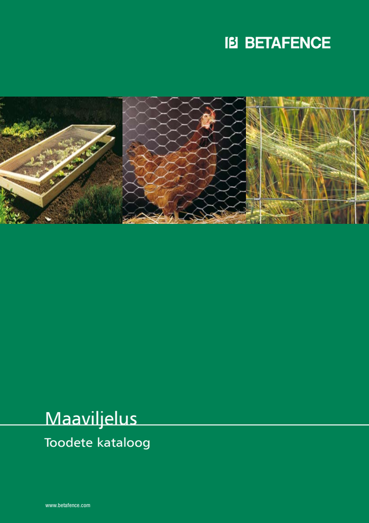 Betafence'i maaviljeluse kataloog