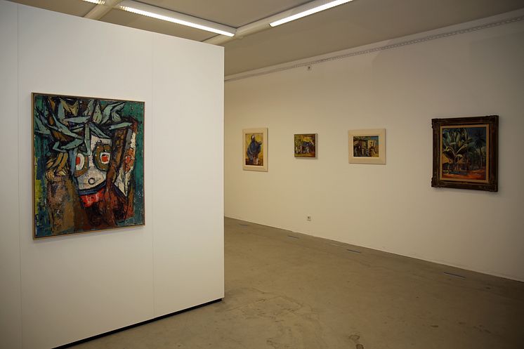 Die Ausstellung zeigt 47 Exponate von Ernst Stadelmann