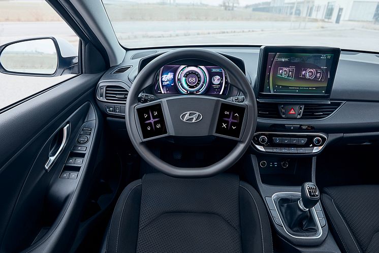 Hyundais virtuelle cockpit. Foto: Hyundai