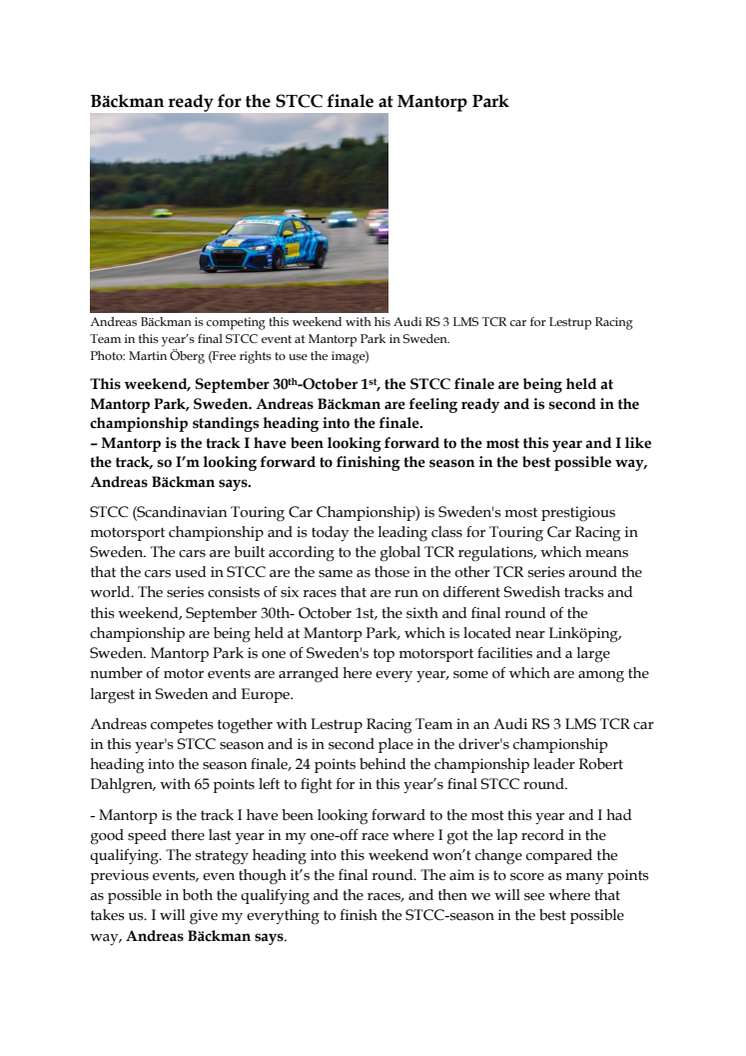 220929 ENG Pressrelease, STCC Mantorp.pdf