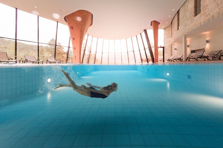 Grand Hotel Kronenhof Spa Indoor Pool 