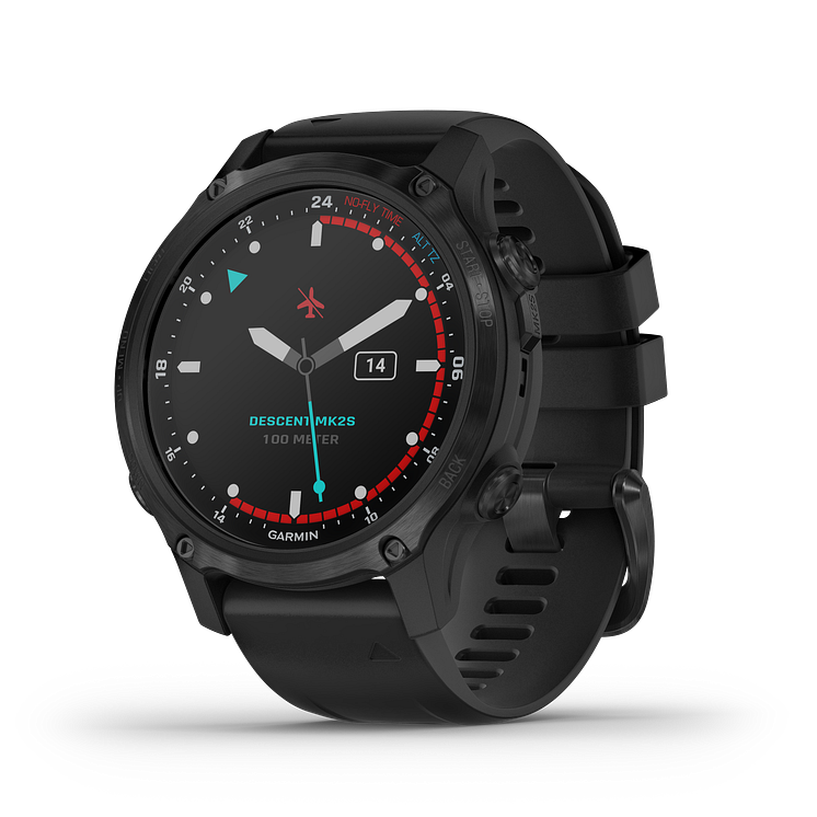 Garmin_Descent Mk2S_Schwarz 