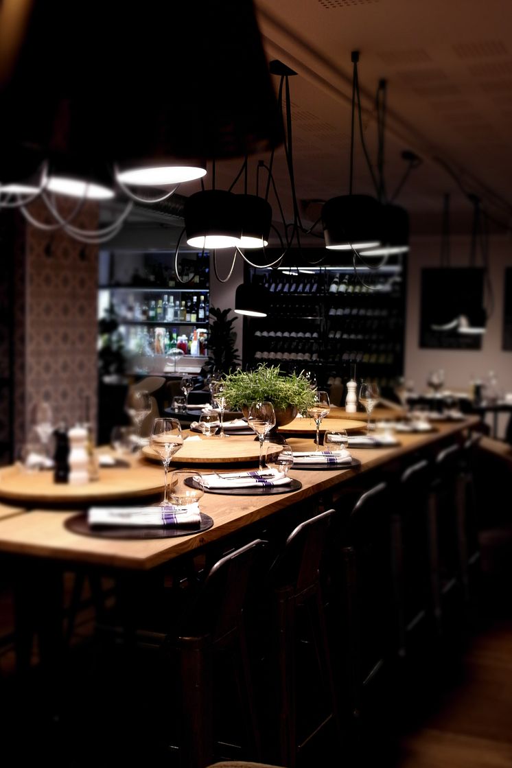 Community table 2, Kitchen & Table, Clarion Hotel Admiral, Bergen. 