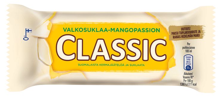 Classic Valkosuklaa-Mangopassion