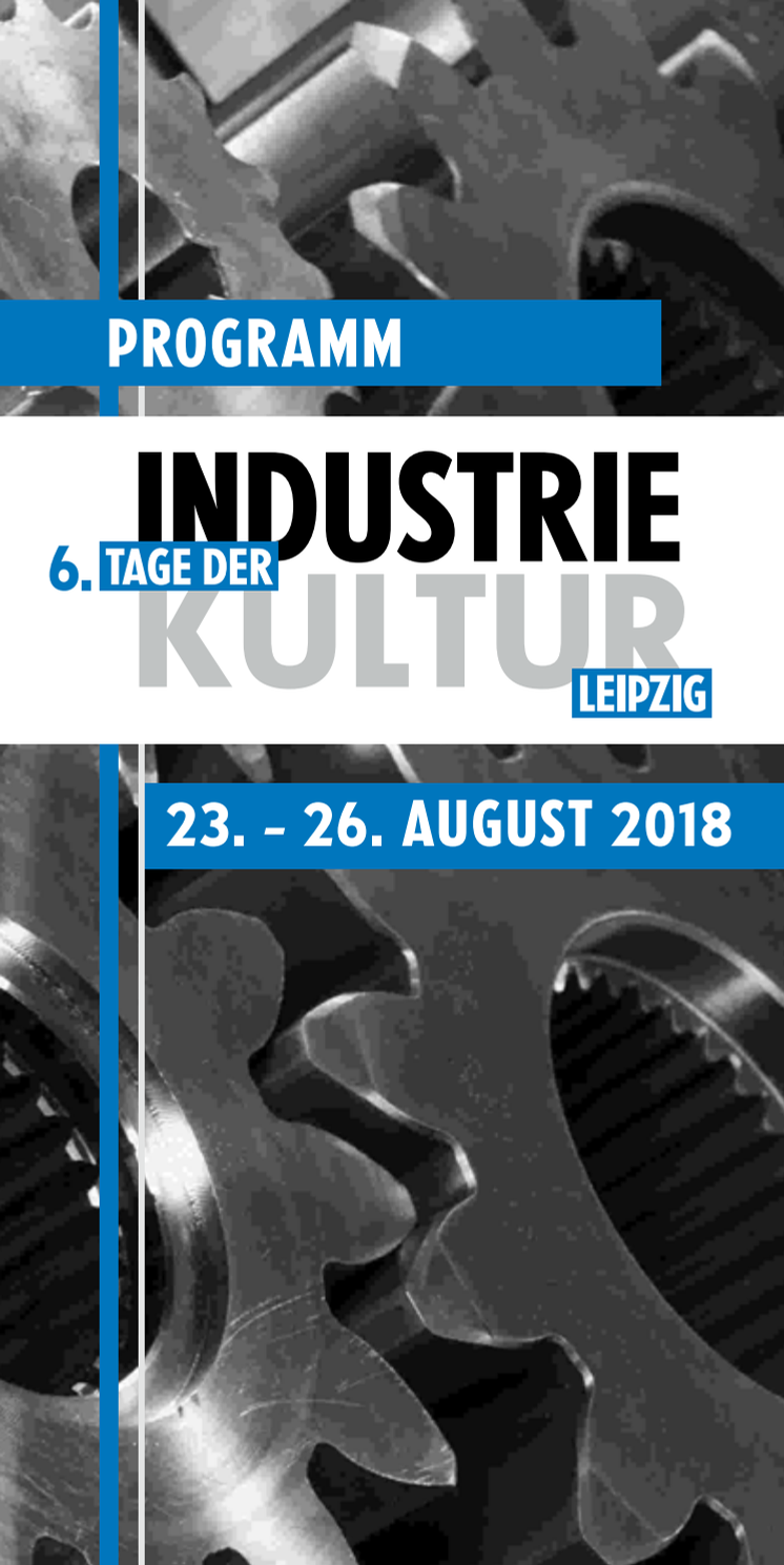 Programmheft Tage der Industriekultur Leipzig 2018