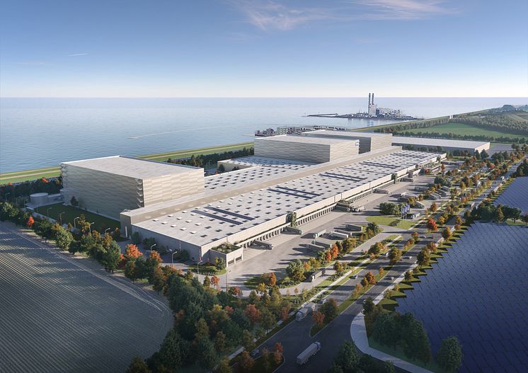 JYSK Distribution Centre Lelystad visualisation (1)