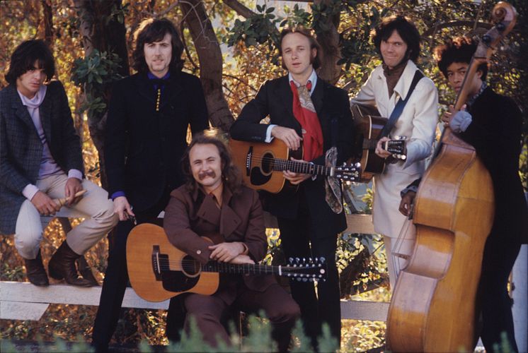 CSNY with DallasTaylor and GregReeves Aug1969 color photo credit Henry Diltz.jpg