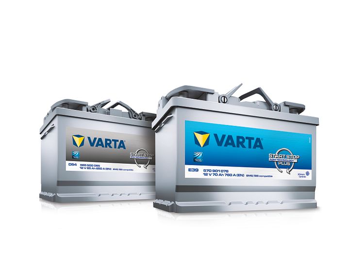 VARTA Start-Stop batteries