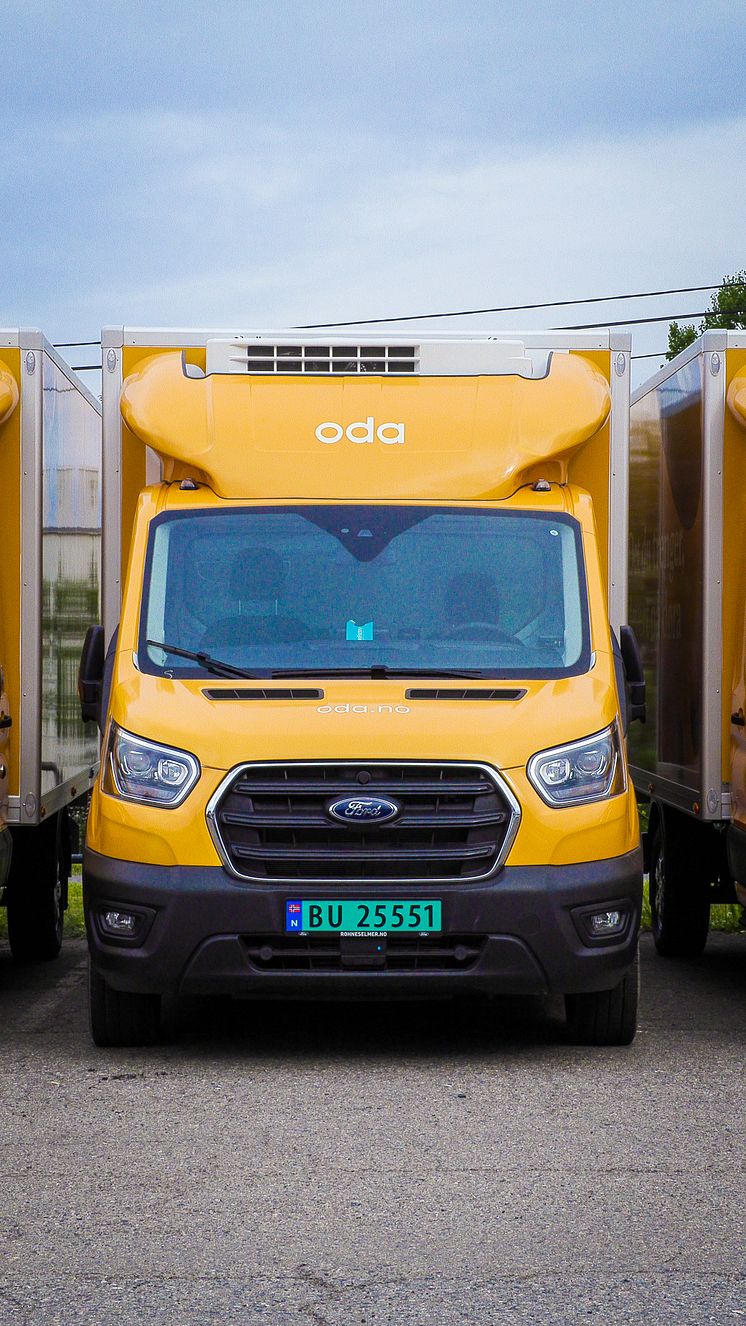 Oda kjøper Ford Transit 2T 2021