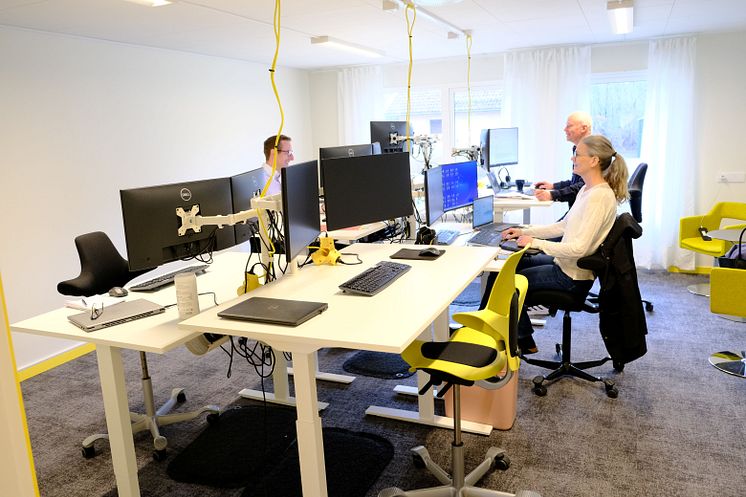 Ängelholmslokalers nya kontor på Vildgåsgatan