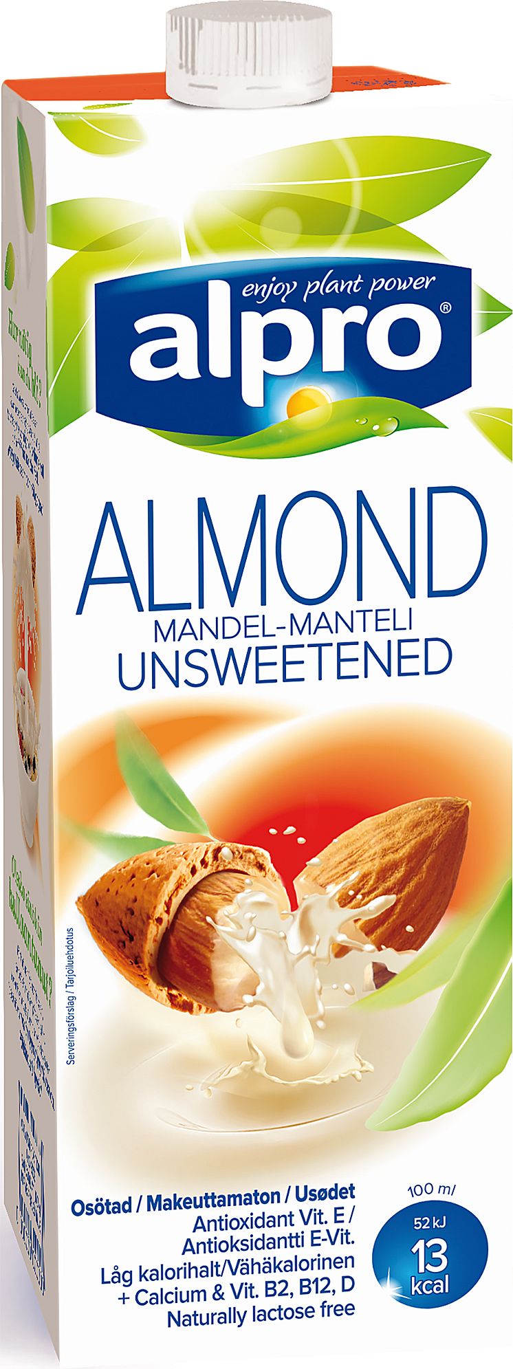 Alpro mandeldrikk usøtet