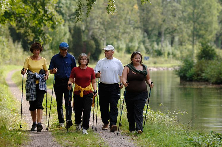 Pressbild - Vandring längs Göta kanal