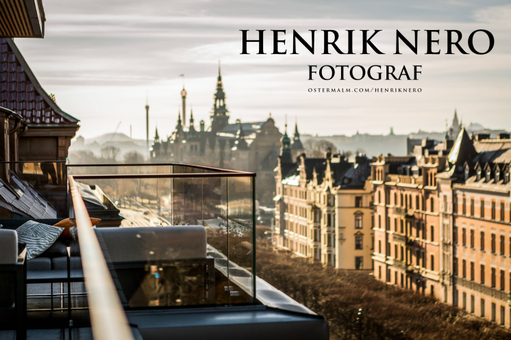 Profilsida åt fotograf Henrik Nero