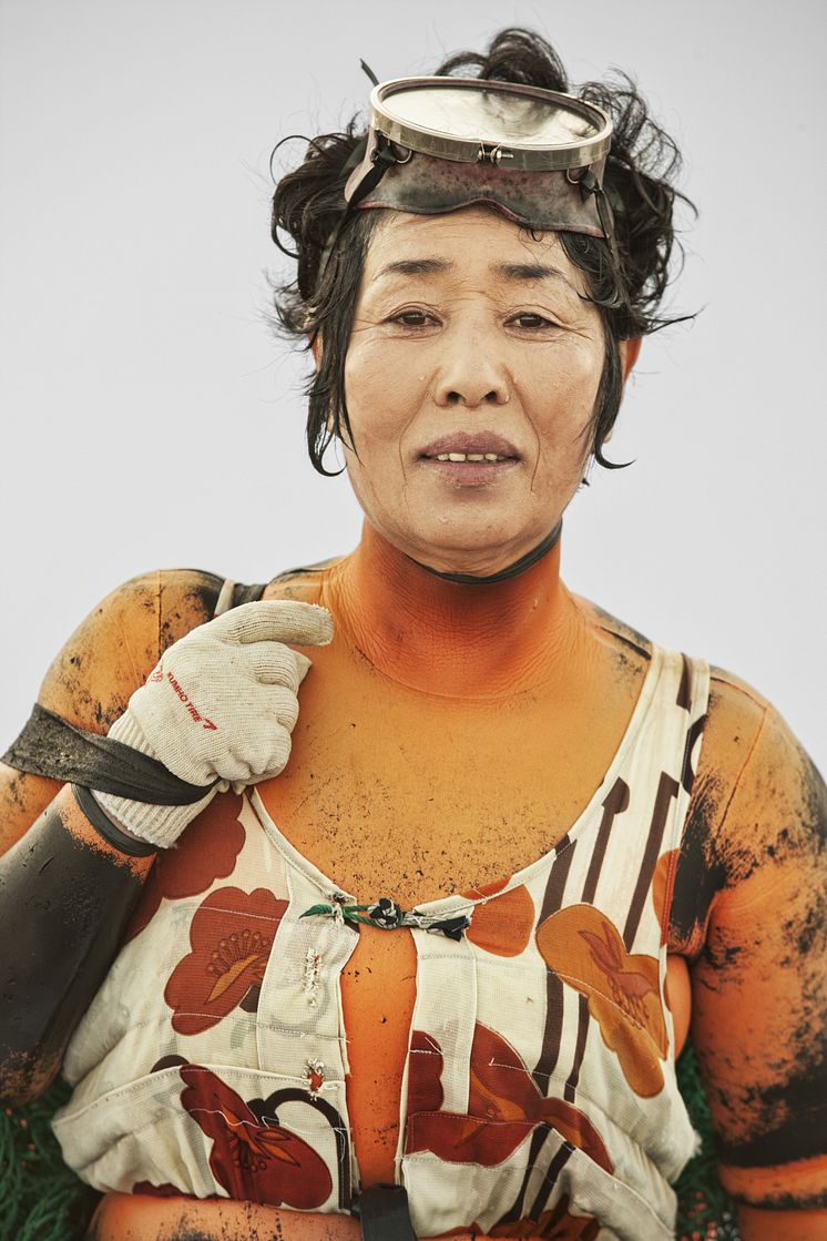 Pressbild: Haenyeo – Havets kvinnor. Utställning på Malmö Museer 26 september 2020-31 januari 2021. Vandringsutställning från Sjöfartsmuseet Akvariet i Göteborg. 