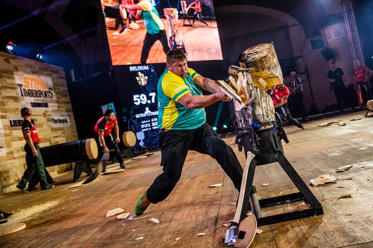 STIHL_TIMBERSPORTS_TEAM_WCH19_Australia_Glen_Gilliam_Sanding Block Chop