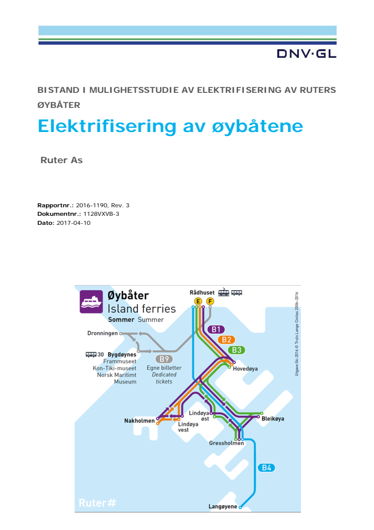 Elektrifisering av øybåtene