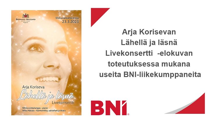 TArja Koriseva Lahella ja lasna livekonsertti ja BNI (1007 x 567 px)