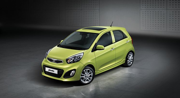 Nya Kia Picanto, front